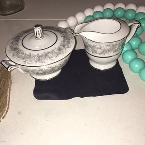Vintage Florentine by Sango Sugar and Cteam set